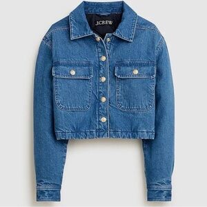 J. Crew Classic Blue Denim Jacket